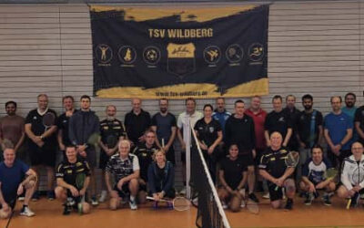 Badmintontunier des TSV-Wildberg