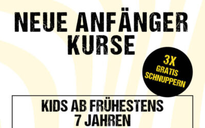 Anfängerkurs Kids ab 7 Jahre September 2025